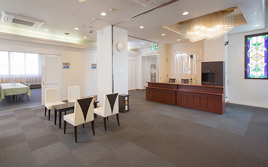 イメージ：受付・待合スペース